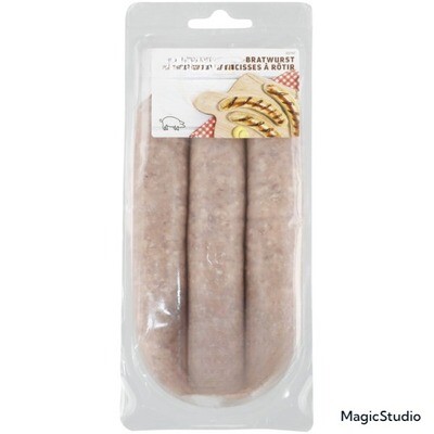 Saucisses à rôtir 3 pièces 390g