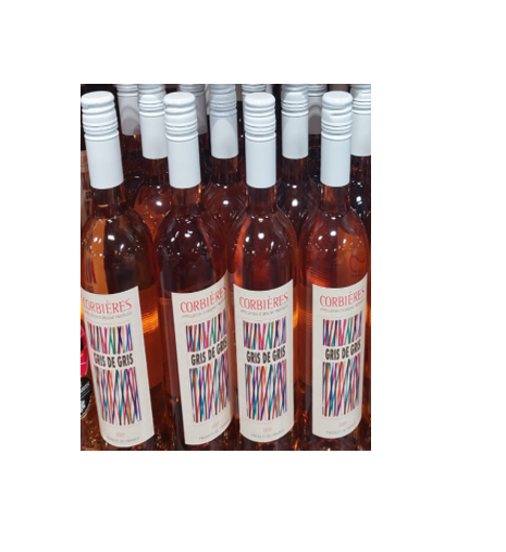 Rosé Corbières gris de gris 75cl