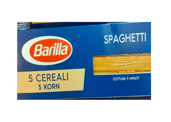 BARILLA Spaghetti 5 Cereali 1x400g