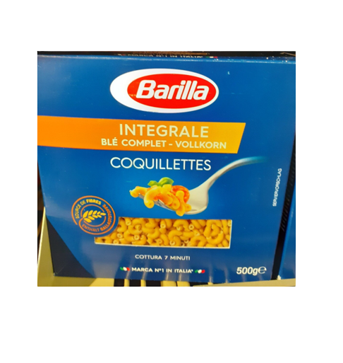 BARILLA Integrale Coquillettes 1x500g