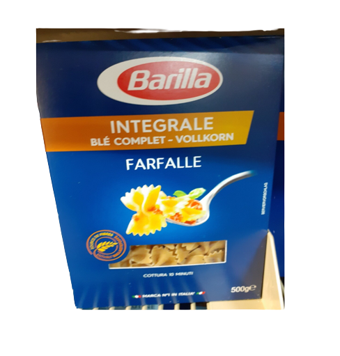 BARILLA Integrale Farfalle 1x500g