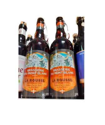 Mont Blanc Bière La Rousse 75cl