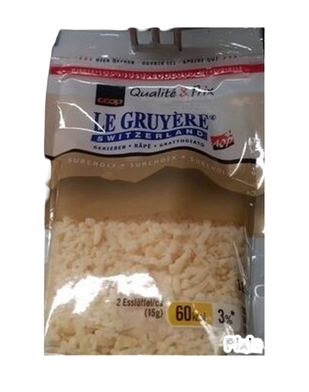 Gruyère Surchoix Rapé 1x120g