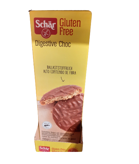 Schär Digestive Choc Sans Gluten 1x150g