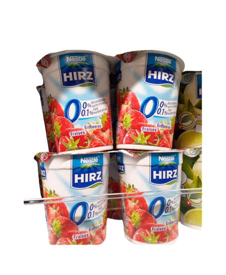 Nestlé Hirz Yogourt 0% Fraise 2x180g