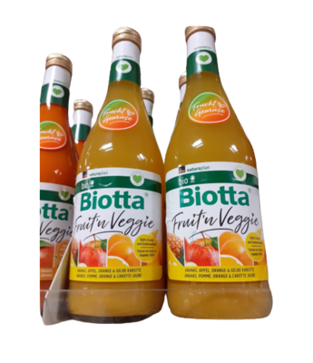 Biotta Bio Fruit`n` Veggie Jaune 2x50 cl