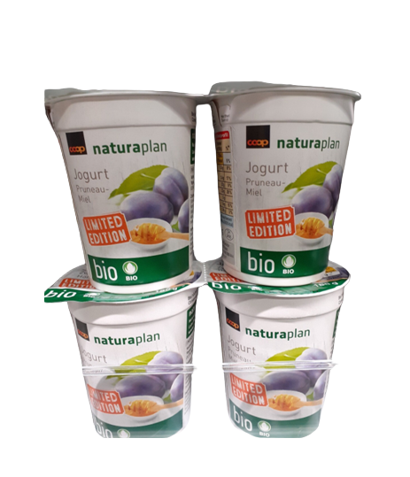 Le Bio yogourt Prune-miel 2x180g