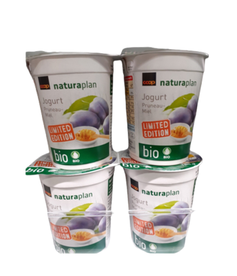 Le Bio yogourt Prune-miel 2x180g