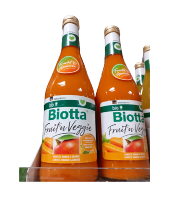 Biotta Bio Fruit`n` Veggie Orange 2x50 cl