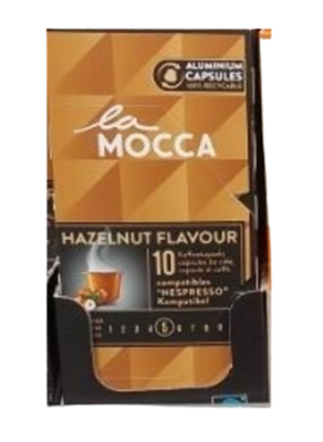 La Mocca Havelaar Hazelnut 10 caps