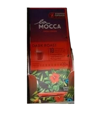 La Mocca Havelaar Dark Roast 10 caps