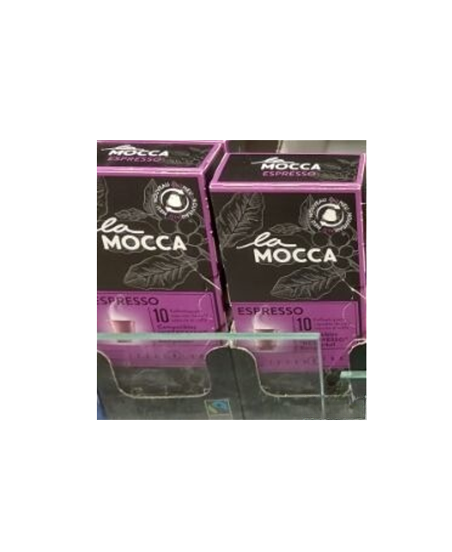 La Mocca Nespresso NP Bio FT Café Espresso 10 capsules 55g