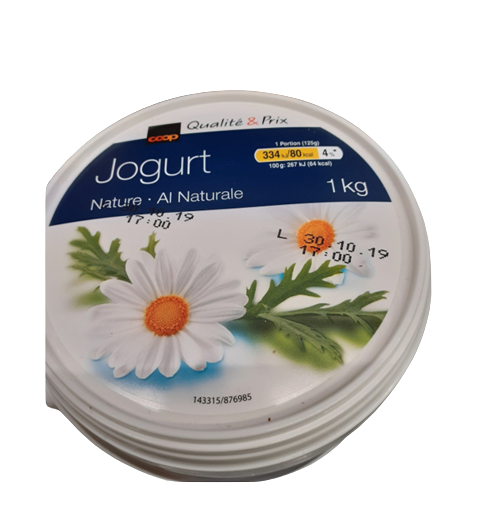 yogourt Nature 3.5% Gras 1000g