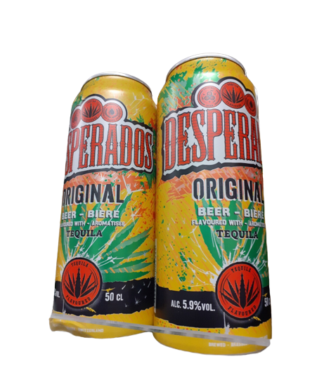 Desperados Tequila Bière Canette 50cl