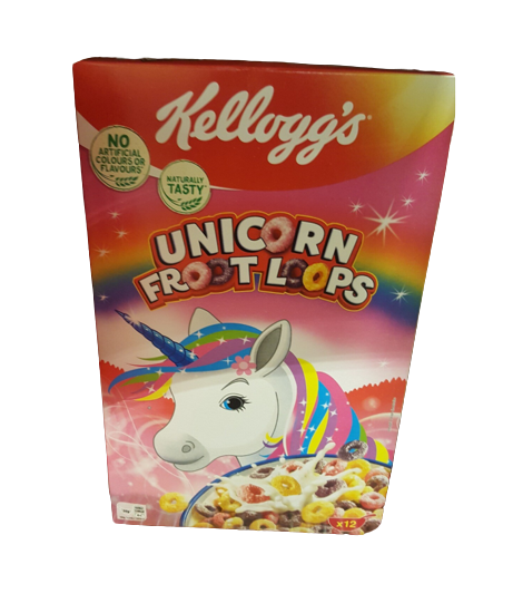 Kellogg`s Céréales Unicorn Froot,Loops 1x375g