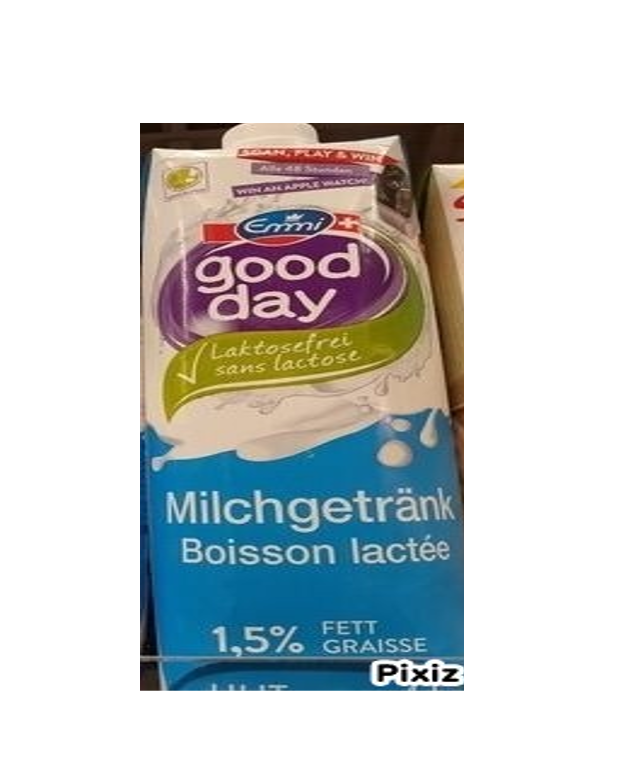 Emmi Good Day UHT Boisson Lactée 1x1L