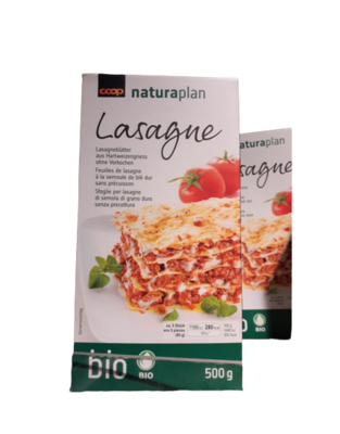 Bio Lasagne 1x500g