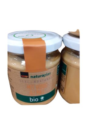 Bio Moutarde au miel 1x200g