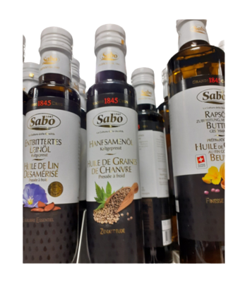 Sabo Huile des graines de chanvre 1x250ml