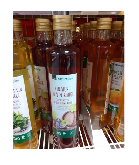 Bio vinaigre de vin rouge 500ml