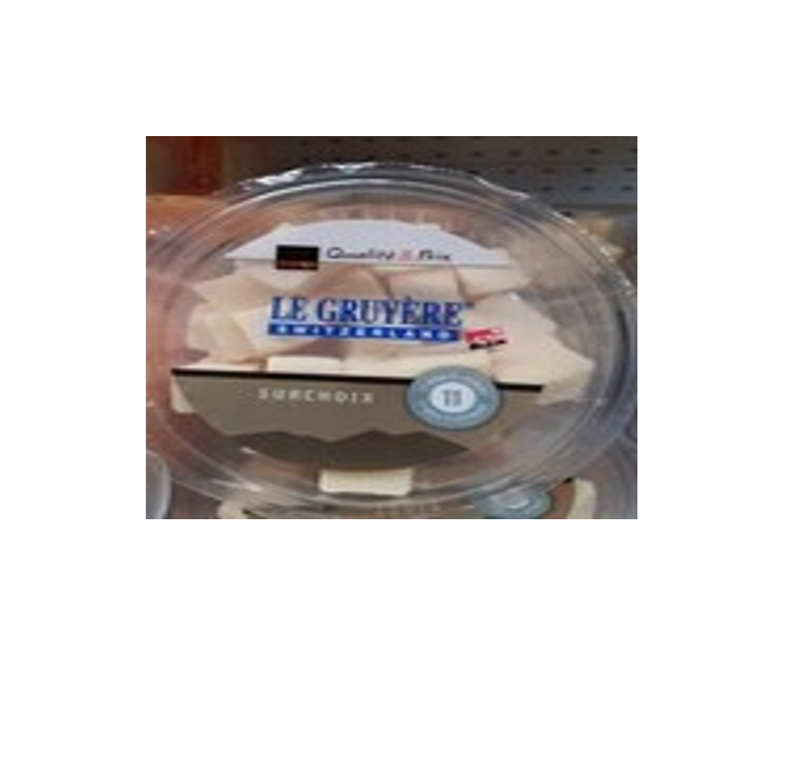 Gruyère Surchoix Cubes 1x100g