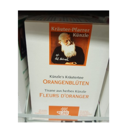 PFR. Künzle thé Fleur D&#39;oranger 20 po