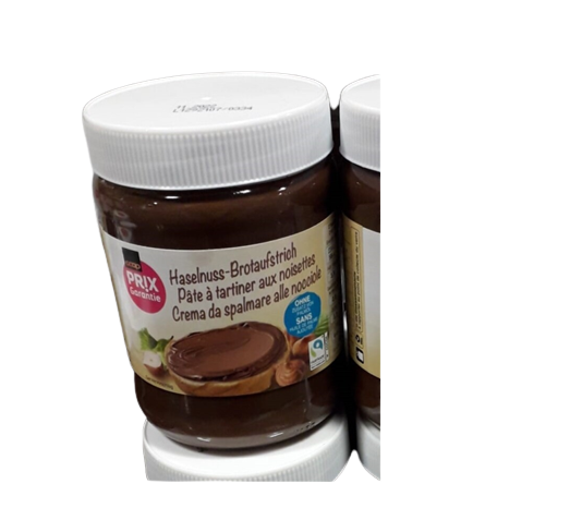 Pâte à tartiner aux noisettes 600g