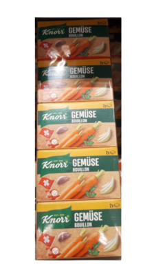 Knorr Bouillon de légumes 5x22g 109g