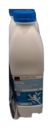 Lait entier pasteurisé Qualité &amp; Prix 1x1L