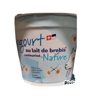 Yogourt au Lait de Brebis Nature 2x130g
