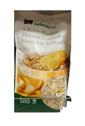 Bio Flocons 5-Céréales 1x500g