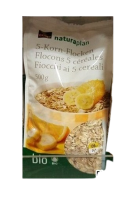 Bio Flocons 5-Céréales 1x500g