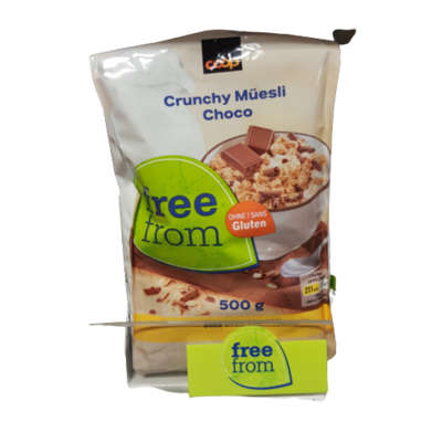 Free From Crunchy Müesli Choco 1x500g