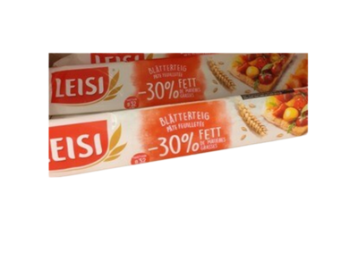 Leisi pate feuil. -30% de grasse 230g