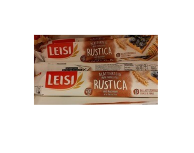 Leisi pate feuilletee Rustica 230g