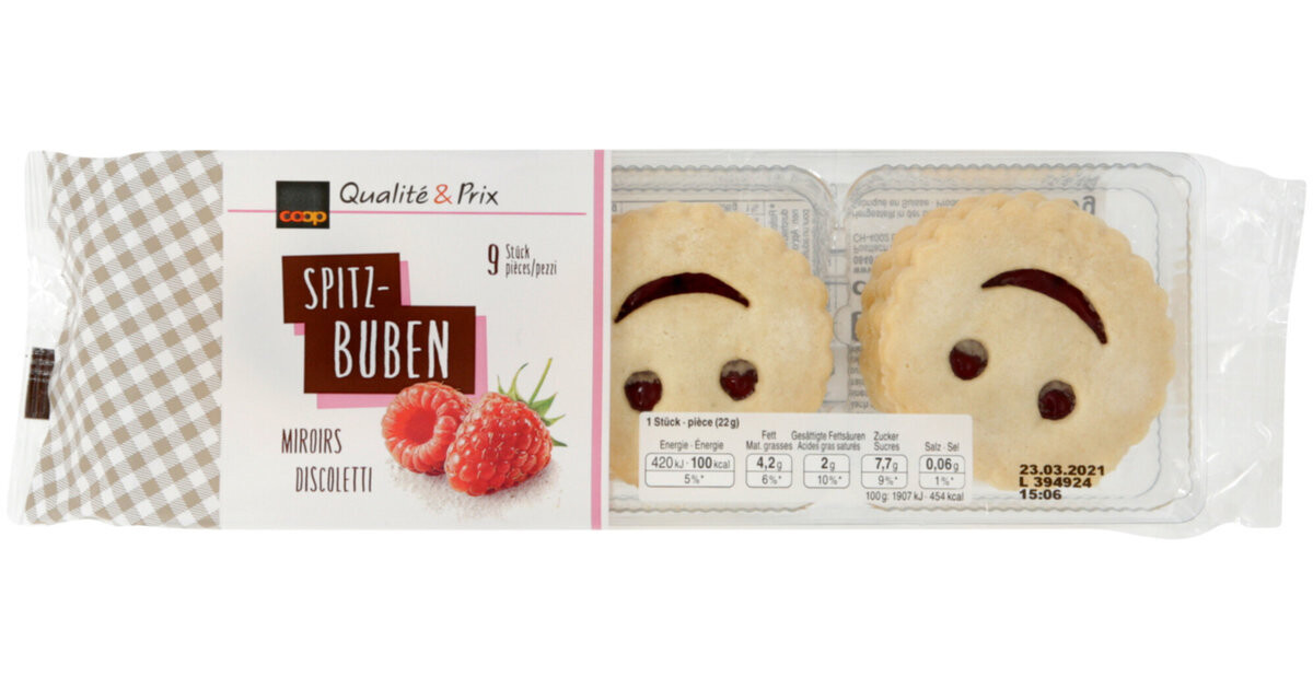 Sablés à la Confiture 9pce 3x200g