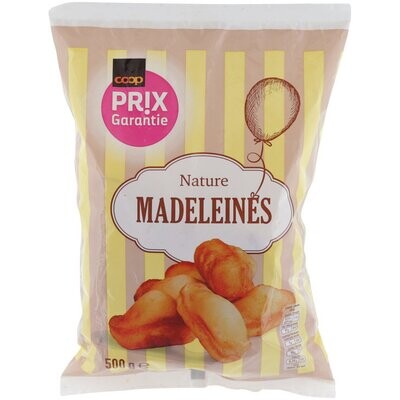 Madeleines Nature 6pce 500g