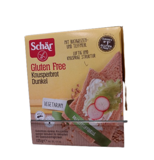 Schär Pains Croustillants Foncés 125g