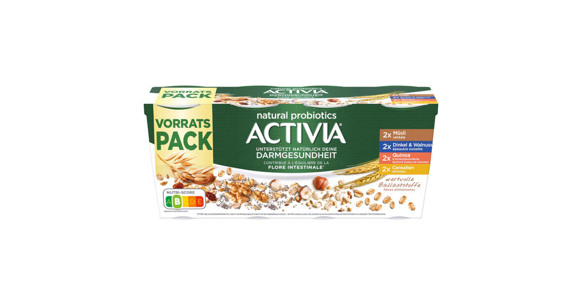 Danone Activia Mix céréales 8x115g