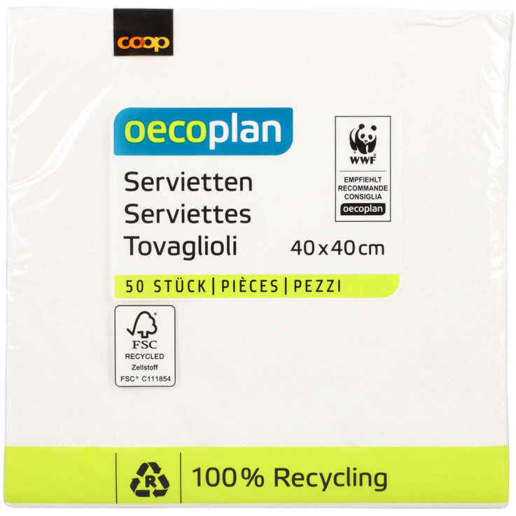 Oecoplan Serviettes 40x40 cm 50pcs