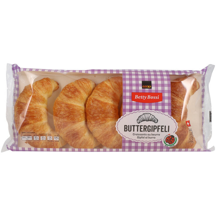 Croissant au beurre precuits 5PC 170g