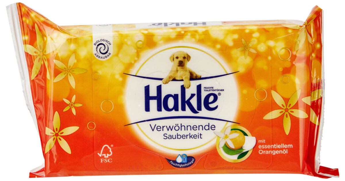 Humide propre Moelleuse HAKLE 42pce