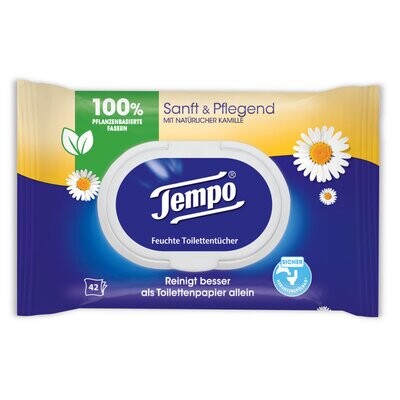 Humide Camo. Sanft et Pflegend TEMPO 42 pce