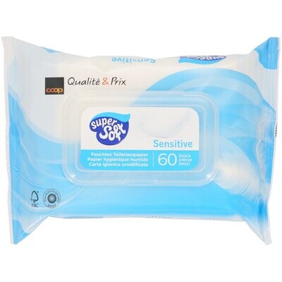 Sensitive humide SUPER SOFT 1x60PCE