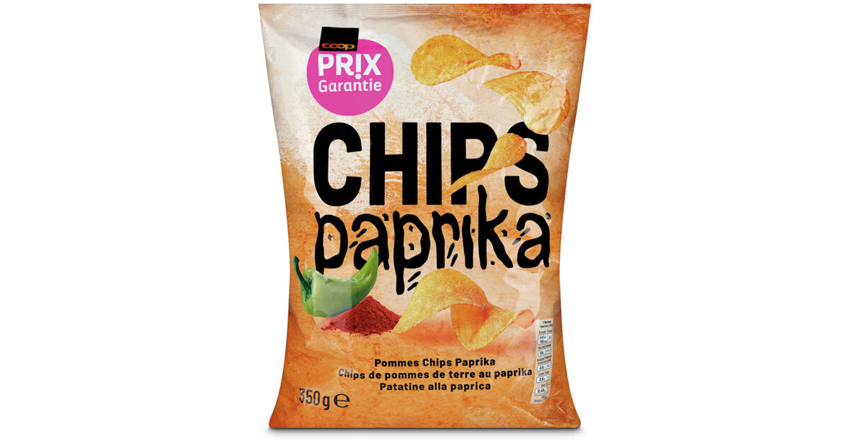 Chips Paprika 350g