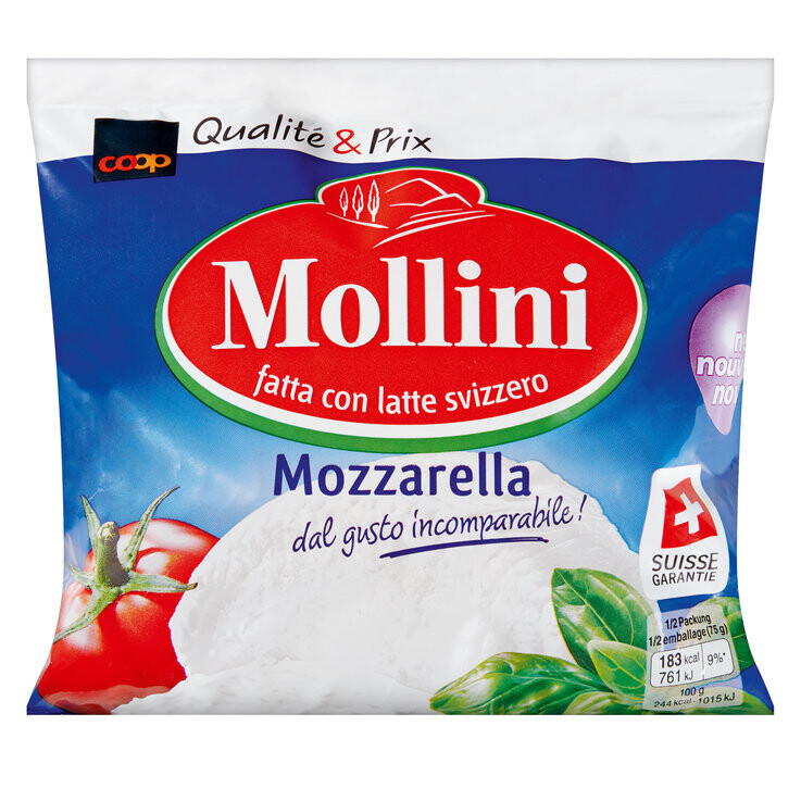 Mollini Fromage Mozzarella 4x150g