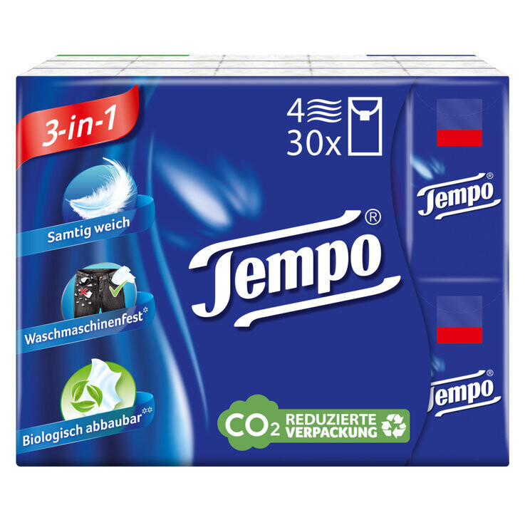 Mouchoirs 30x10 TEMPO