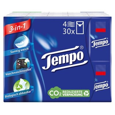 Mouchoirs 30x10 TEMPO