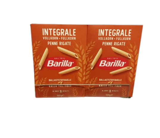 Barilla Integrale Penne Rigate 500G