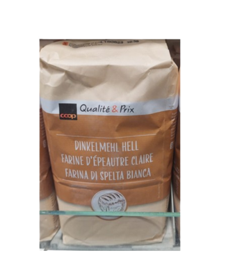 Farine d&#39;épeautre claire 1Kg